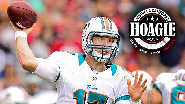 With so many AFC teams hovering close to .500, Miami is still in the hunt. (US Presswire)