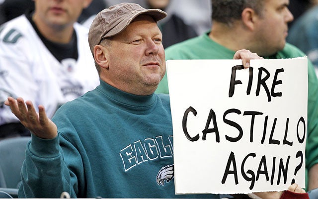 The Eagles need to fix what's wrong, though firing Juan Castillo hasn't exactly worked so far. (AP)