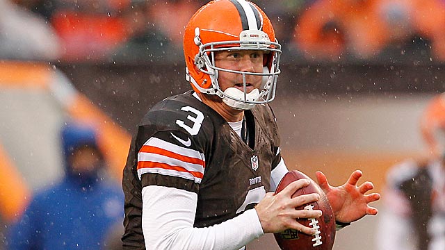 Browns rookie Brandon Weeden is part of a QB class already being rated elite. (US Presswire)
