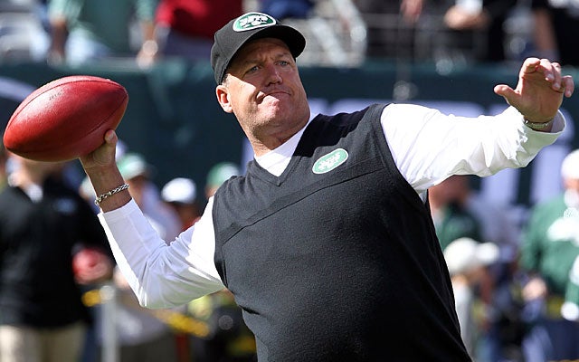 Overrated? 'At the end of the year,' Rex Ryan says, 'we'll see who's overrated.' (US Presswire)