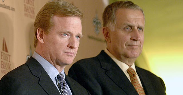 Paul Tagliabue, whom Roger Goodell succeeded in 2006, is a few weeks from making a ruling. (Getty Images)
