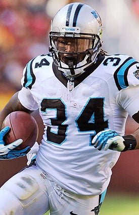 DeAngelo Williams carries a strong history vs. the Eagles into Monday. (Getty Images)