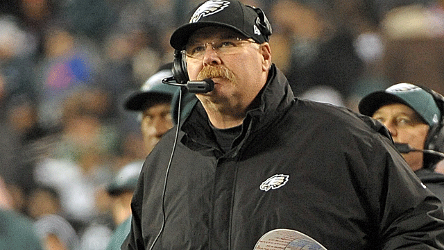 After going 4-12 in his final season with the Eagles, Andy Reid signs a five-year deal with the Chiefs. (Getty Images)