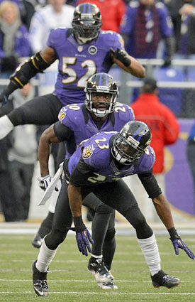 Aging Ray Lewis and Ed Reed can still make plays, while nickel corner Chykie Brown has stepped up for the Ravens. (Getty Images)