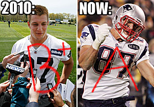 Gronkowski was an amazing get for the Pats. (USATSI)