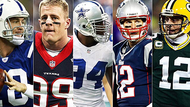 NFL's 30 best players over 30: Tom Brady, J.J. Watt not in top 10