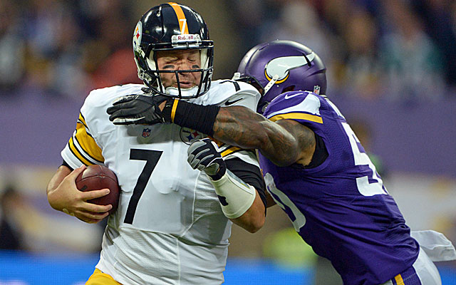 The Steelers -- at 0-4 for the first time since 1968 -- have struggled protecting Ben Roethlisberger. (USATSI)