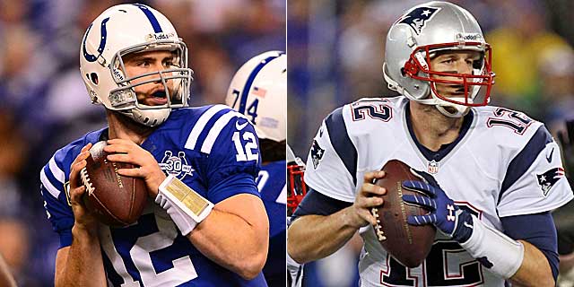 Andrew Luck is hot coming off the KC win, but on the road vs. Tom Brady is way different. (USATSI)