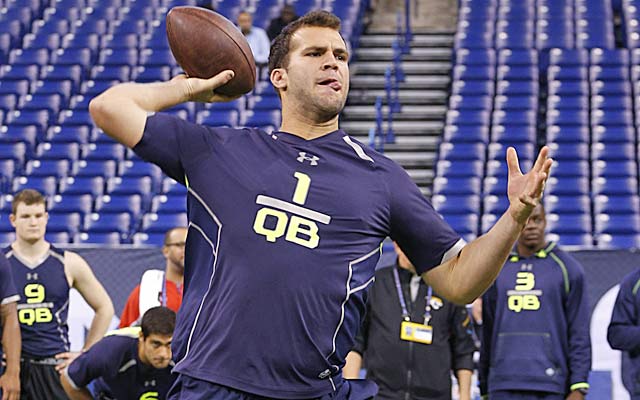 If the Texans pick a QB at No. 1, it looks likely it will be Blake Bortles.  (USATSI)
