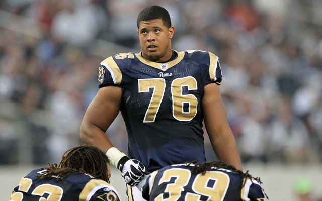 Turns out, Rodger Saffold won't be coming to Oakland. (USATSI)