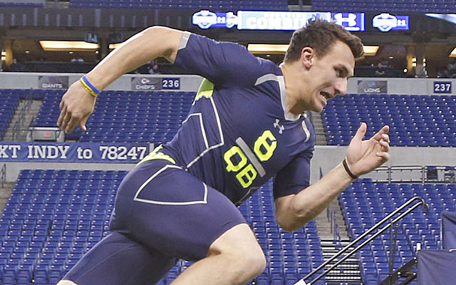 Johnny Manziel was not one of the players the Browns interviewed at the combine in February. (USATSI)