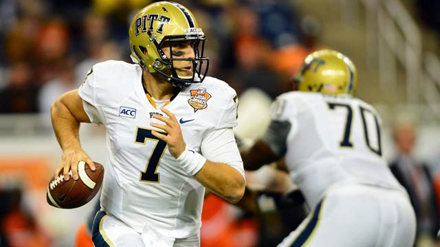 The Texans hope they can build around Pitt quarterback Tom Savage. (USATSI)