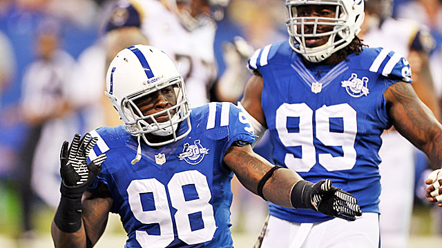 How will a four-game suspension affect veteran sack artist Robert Mathis? (USATSI)