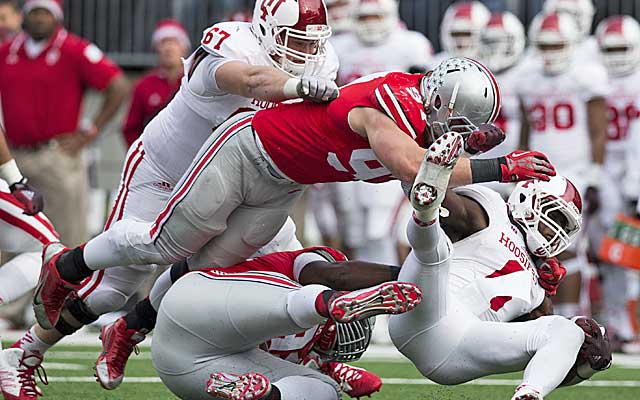 Joey Bosa is a one-man wrecking crew for the Buckeyes. (USATSI)