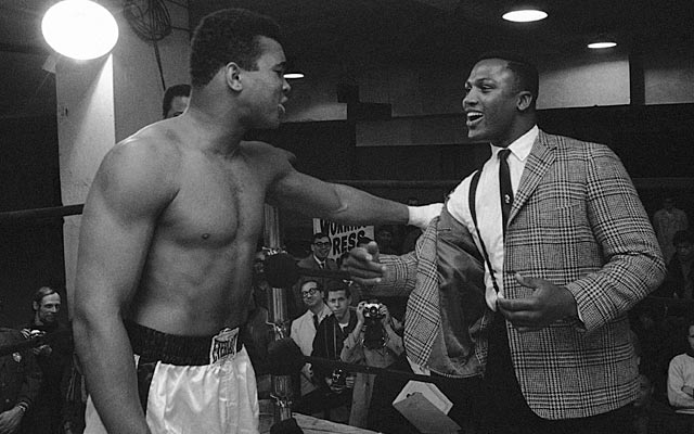 Ali and Frazier (right): Different boxers, divergent personalities, unquestioned contemporaries. (AP)