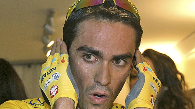 Contador's claim of eating tainted meat is rejected by cycling's highest court. (Getty Images)