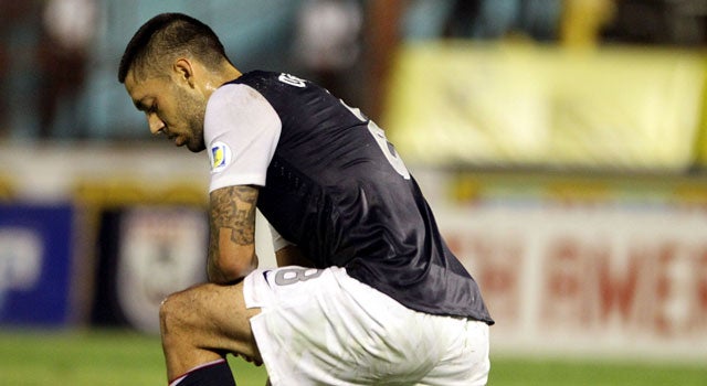 Clint Dempsey scores 35 seconds into the game, but it's not enough for the U.S. (Getty Images)