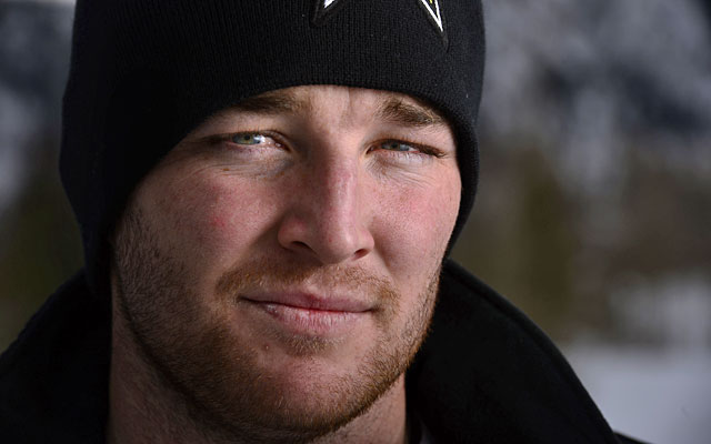 Caleb Moore was able to walk away from his Jan. 24 crash but developed bleeding around his heart. (Getty Images)