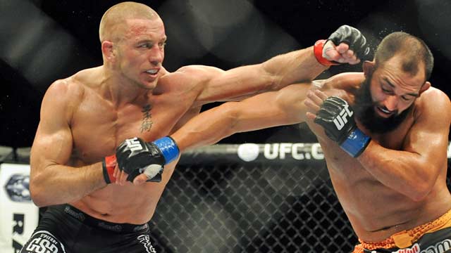 UFC 167 results: GSP beats Hendricks, says he's stepping away