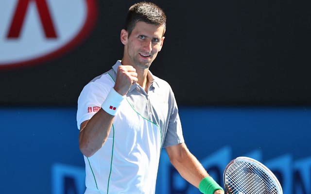 Novak Djokovic cruises 6-3, 6-0, 6-2 past Fabio Fognini. (USATSI)