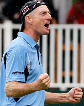 Jim Furyk gave the tour a legitimate Player of the Year and FedEx Cup winner at the Tour Championship. (Getty Images)