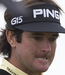 Bubba Watson is fun, but does he have the swing to stand up at the majors? (AP)