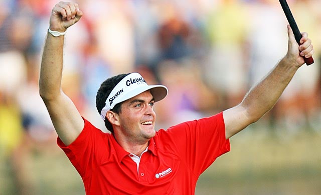 Keegan Bradley's PGA recovery has only been topped once -- by Tiger in 2000. (US Presswire)