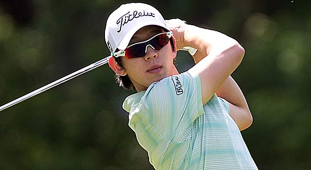 At 20, Seung-yul Noh has already played in six majors, making five cuts. (US Presswire)