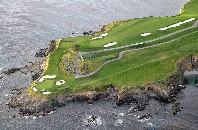 Pebble Beach is No. 4, but it's not the highest-ranked course on the West Coast. (Getty Images)