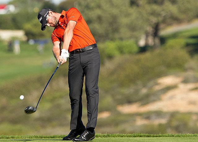 Kyle Stanley came one birdie putt short of breaking Tiger Woods' 54-hole record set in 1998. (US Presswire)