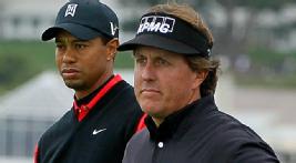 In their last twelve pairings, it has been Phil Mickelson carding a lower score than Tiger eight ti