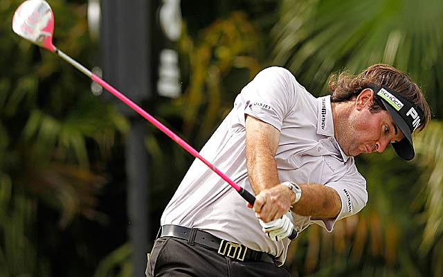 Bubba Watson comes within a stroke of matching the course record at Doral. (Getty