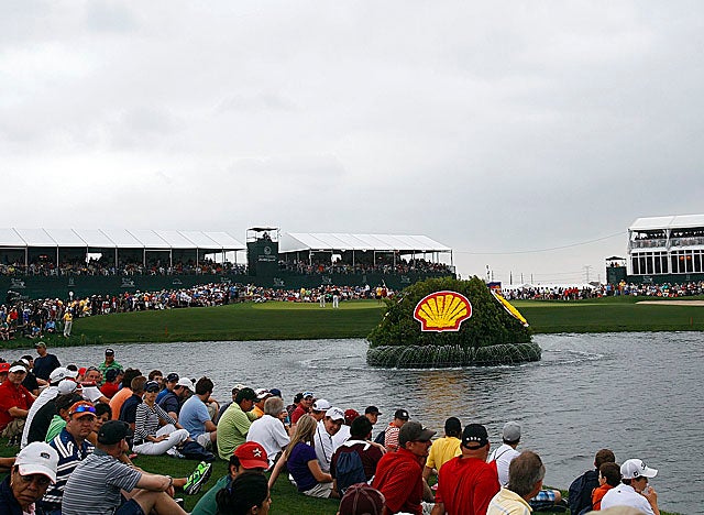 The course at Redstone features a par-4 488-yard 18th that leaves little margin for error. (Getty Images)