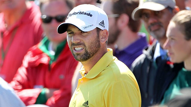 Garcia moves into a tie for third place and one stroke off the lead on Friday. (Getty Images)