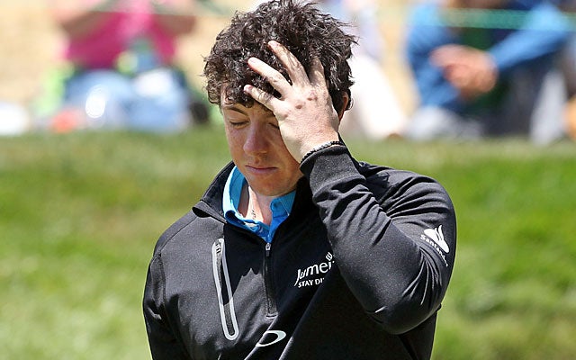 Rory McIlroy missed three straight cuts at marquee events on both sides of the Atlantic in May. (Getty Images)
