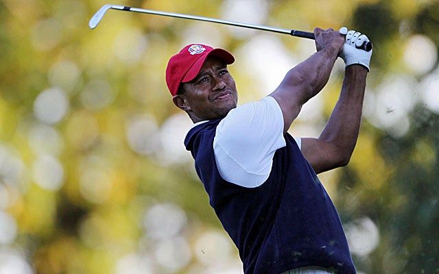 Tiger Woods says he welcomes a rivalry with Rory McIlroy. (US Presswire)