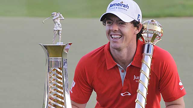McIlroy won four PGA events in 2012 and captured his second major. (AP)