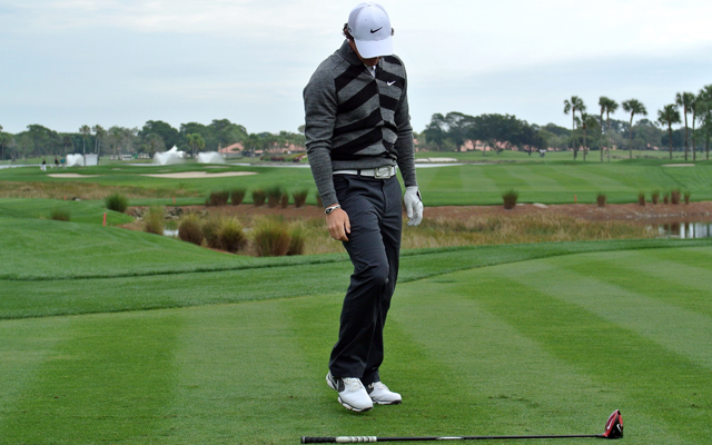 Maybe that's where Rory McIlroy should have left his Nike clubs. (Getty Images)