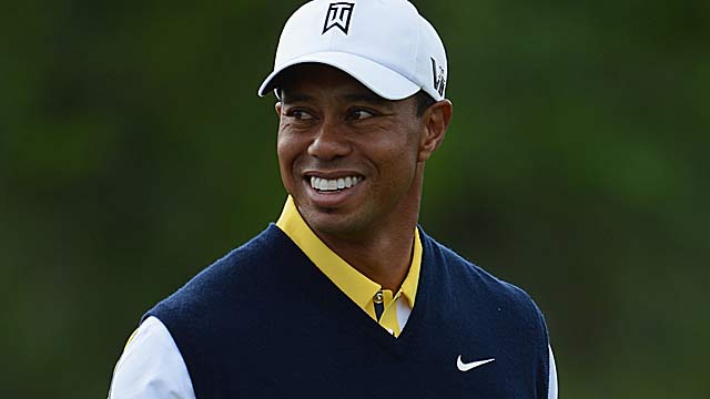 'I didn't quite have my game like I did yesterday,' says Tiger Woods, who shoots another 70. (Getty Images)