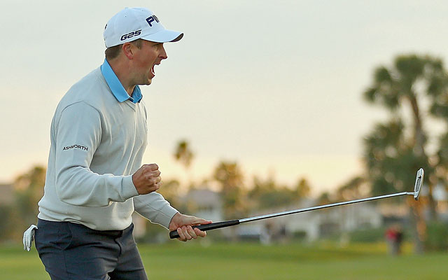 Thompson, who seizes his first career win in a PGA Tour event, moves to No. 45 in the world. (Getty Images)