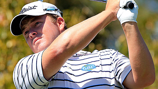 After flirting with the cut line on Friday, George Coetzee is one of the leaders at Tampa. (Getty Images)