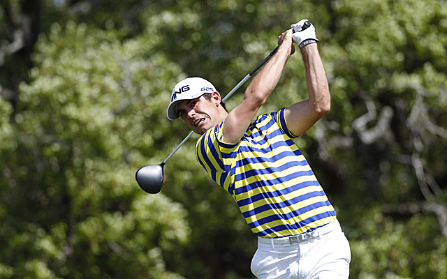 Billy Horschel fires a 2-under 70 in Saturday's third round to take a two-stroke lead at the Texas Open. (Getty Images)