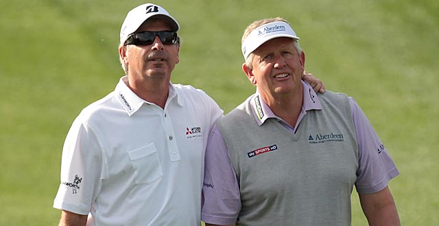 Despite only one major title between them, Couples and Montgomerie built Hall of Fame resumes. (Getty Images)