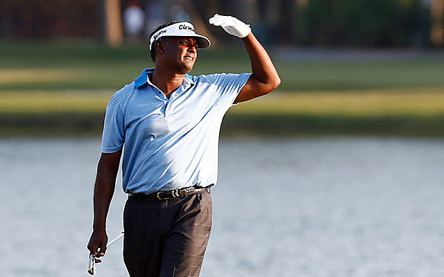 Vijay Singh has a quiet day at Sawgrass, despite filing suit against the PGA Tour on Wednesday. (USATSI)