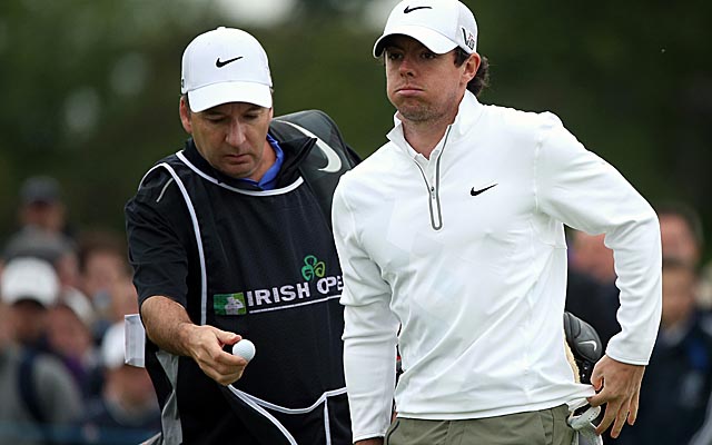Rory McIlroy, who won't play another event until the British Open, has a disappointing day in Dublin. (Getty Images)