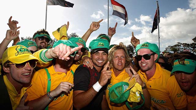 Jason Day turns what could have been a week of mourning into an Aussie celebration. (Getty Images)