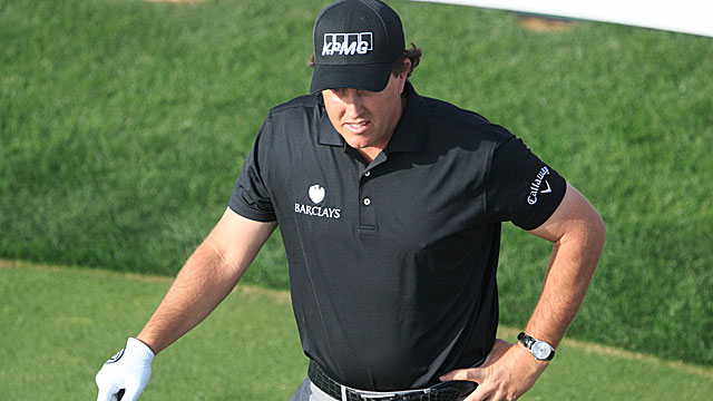 Defending event winner Phil Mickelson says his back is fine but his 'game was a little rusty.' (USATSI)