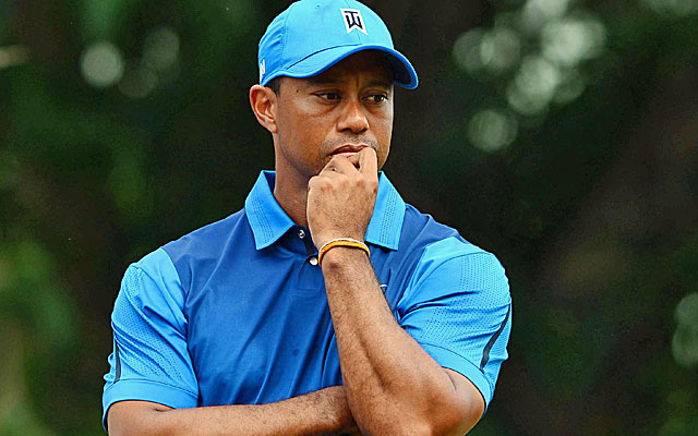 Tiger Woods is 2 over through 10 holes at Doral. (USATSI)