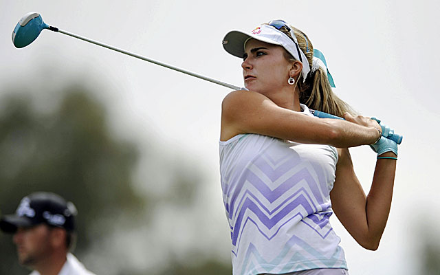 Lexi Thompson shares the lead with Se Ri Pak after two rounds of the Kraft Nabisco. (USATSI)