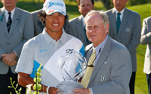Hideki Matsuyama says 'it's a dream come true' to win Jack Nicklaus' tournament. (Getty Images)